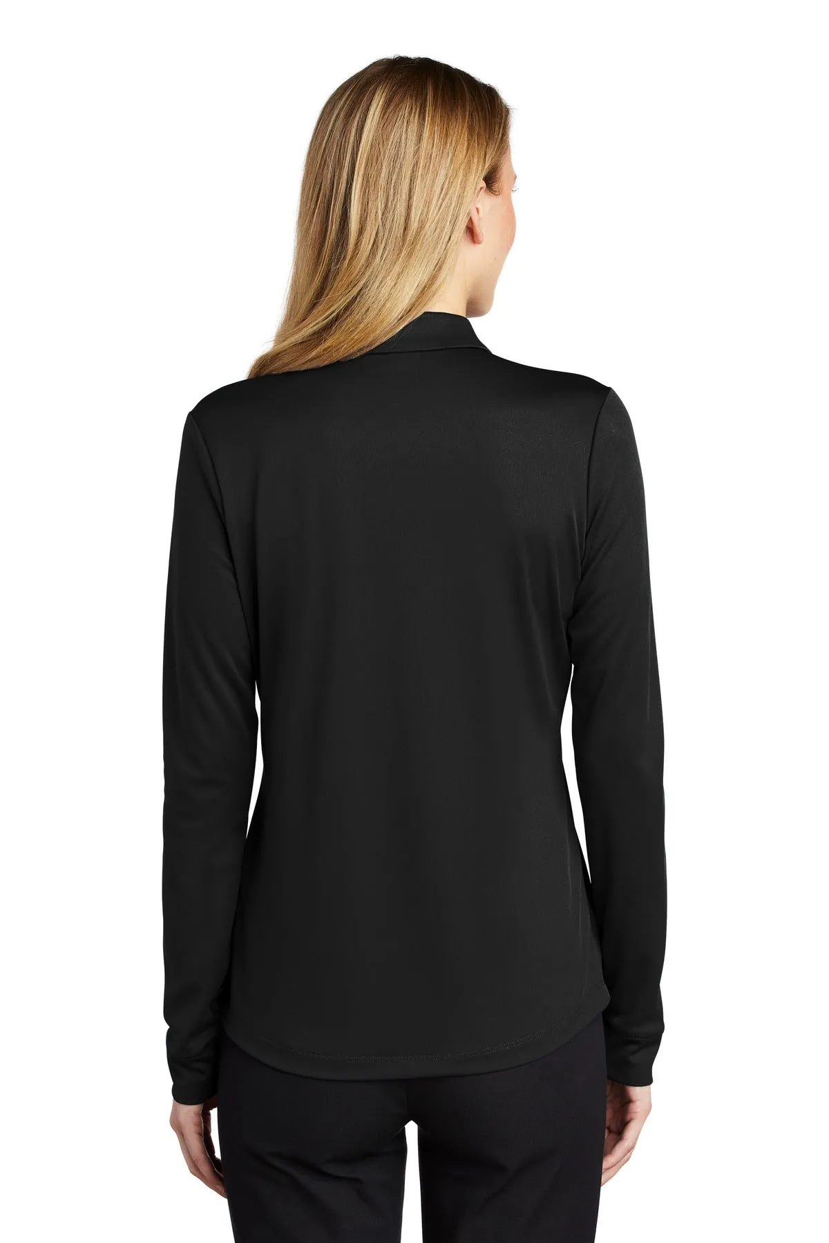 Port Authority ® Ladies Silk Touch ™  Performance Long Sleeve Polo. L540LS