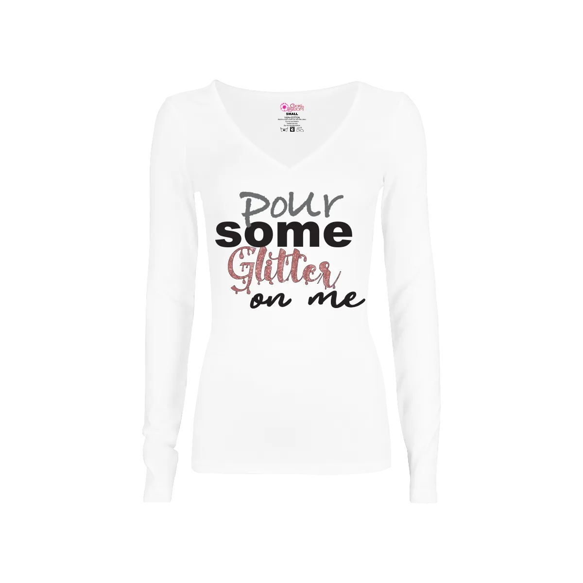 Pour Some Glitter on Me Long-Sleeve T-Shirt