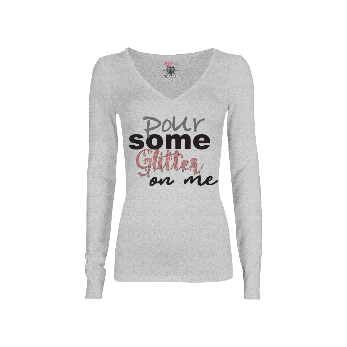 Pour Some Glitter on Me Long-Sleeve T-Shirt