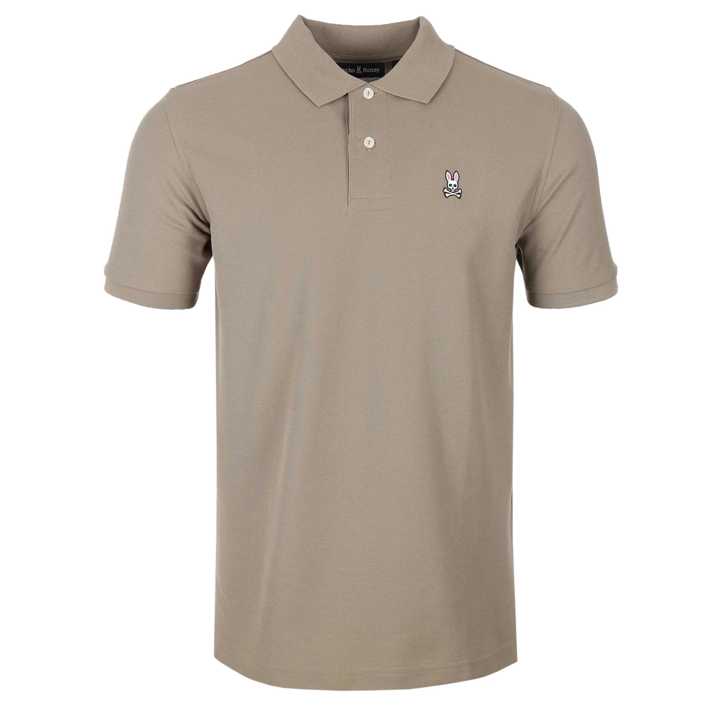 Psycho Bunny Classic Polo Shirt in Antique Taupe