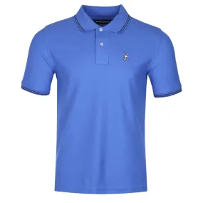 Psycho Bunny Speed Pique Polo Shirt in Dazzling Blue