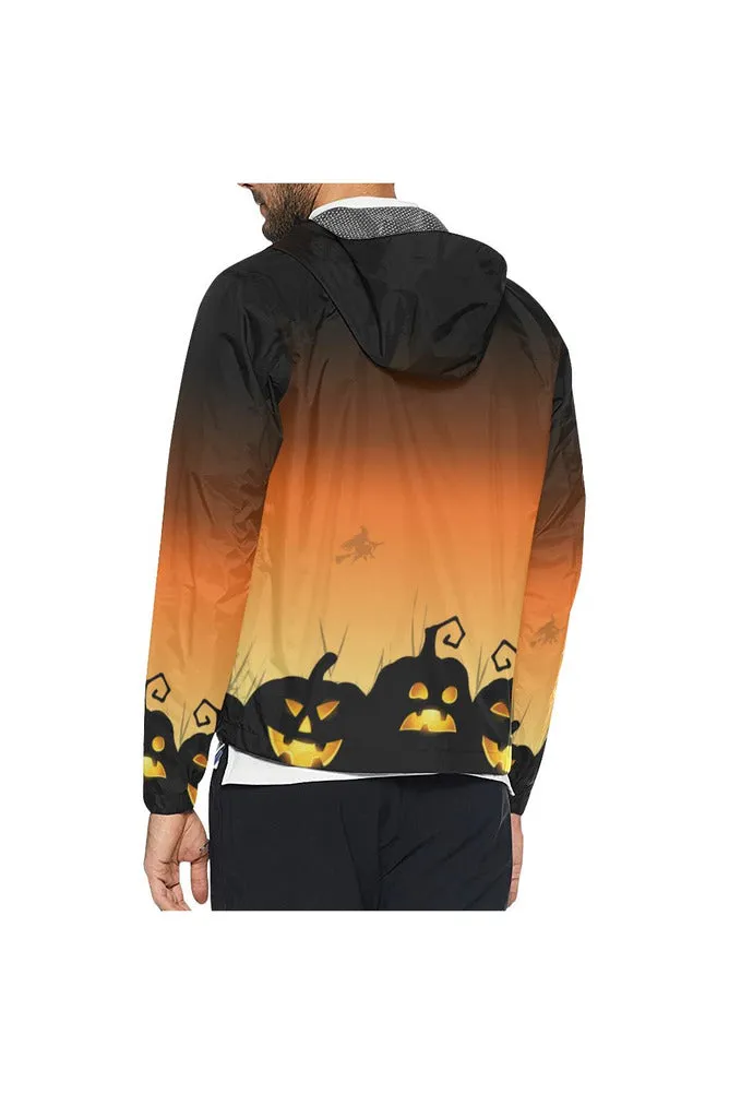 Pumpkin Patch All Over Print Windbreaker for Unisex (Model H23)