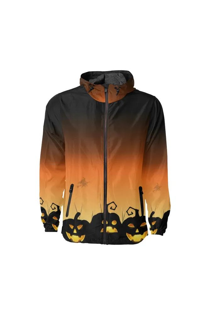 Pumpkin Patch All Over Print Windbreaker for Unisex (Model H23)