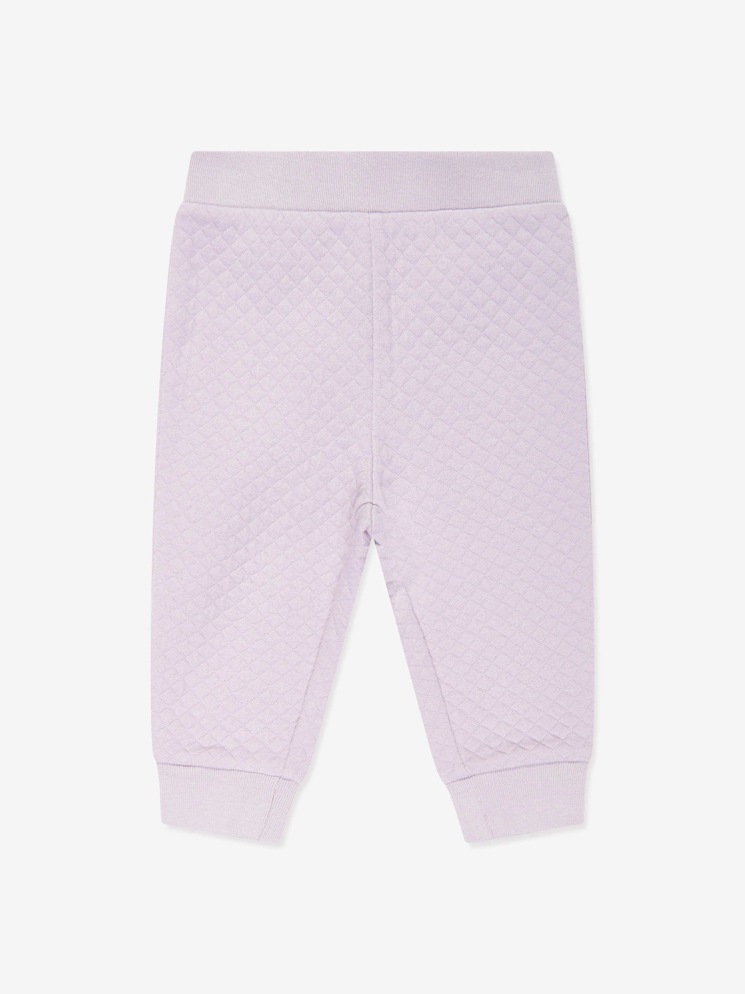 Ralph Lauren Baby Girls Quilted Tracksuit in Purple