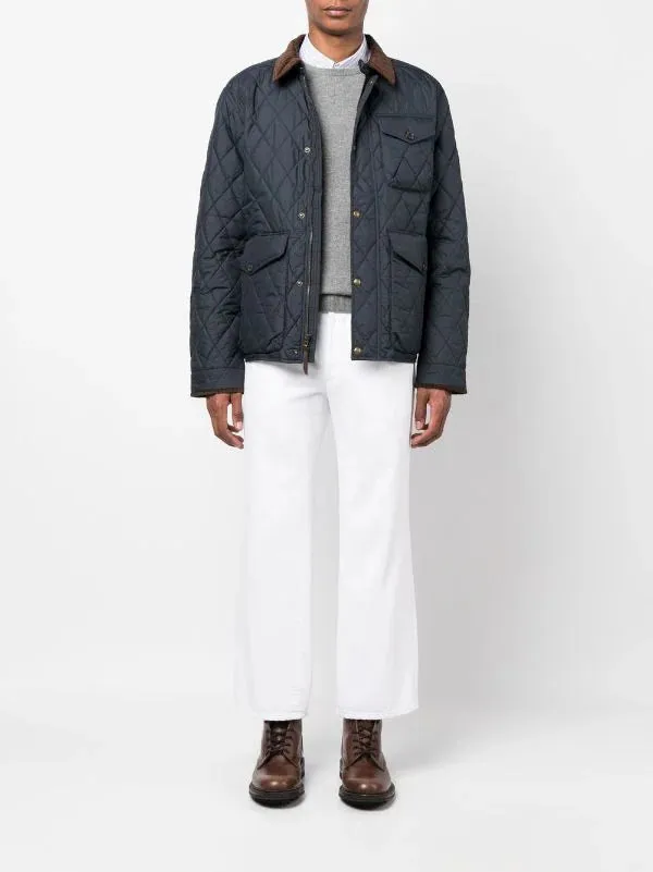 Ralph Lauren The Beaton Quilted Jacket | College Navy