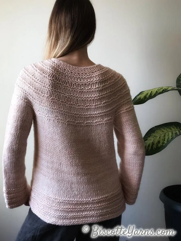 Really Ridgy Cardigan - Free Pattern