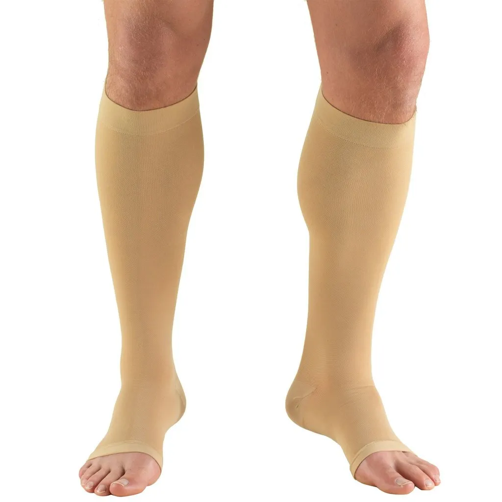 ReliefWear Classic Medical Open Toe Knee High Support Stockings 15-20 mmHg