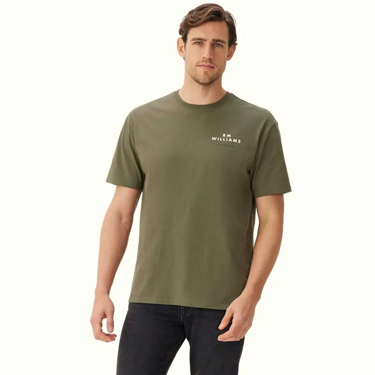 RM WILLIAMS Minimal T-Shirt - Men's - Military Green