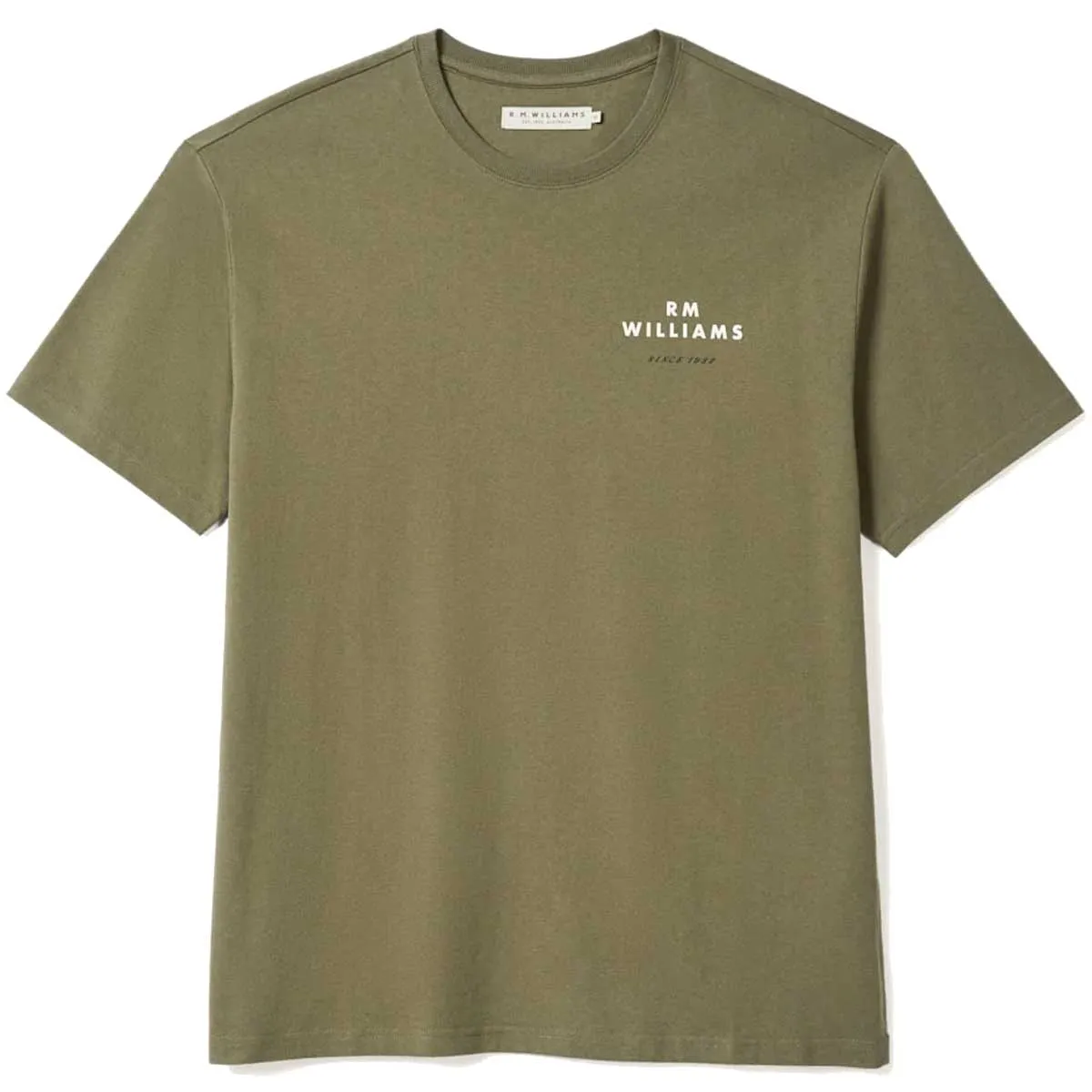 RM WILLIAMS Minimal T-Shirt - Men's - Military Green