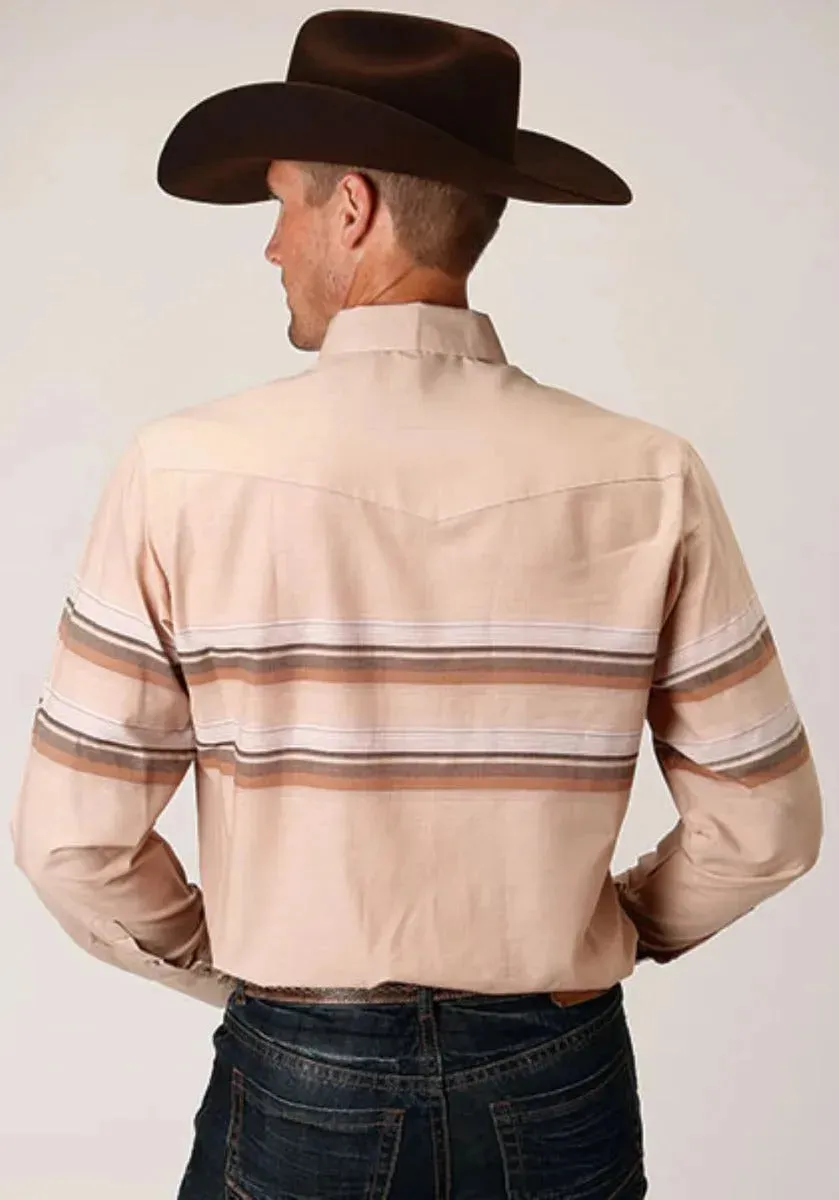 Roper Sandy Trails (Tan) - Men's Western Shirt