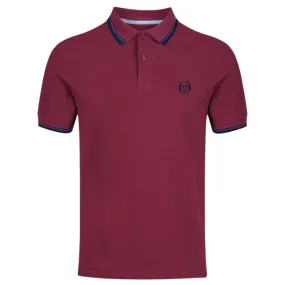 Sergio Tacchini Iconic Polo Shirt - Maroon