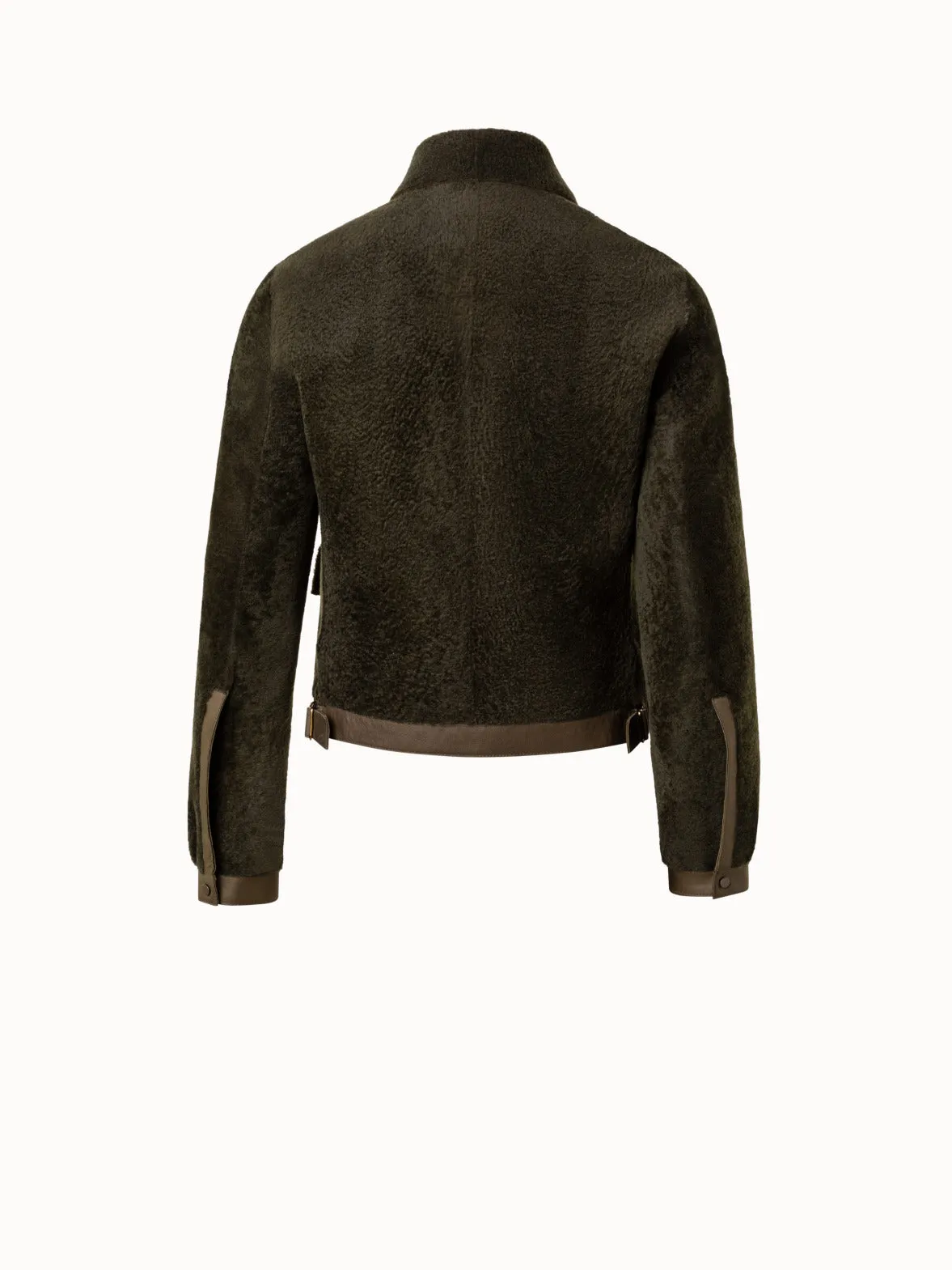 Shearling Short Jacket