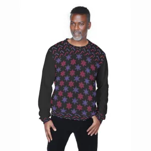 Snow & Candy Men's Heavy Fleece Christmas Sweatshirt