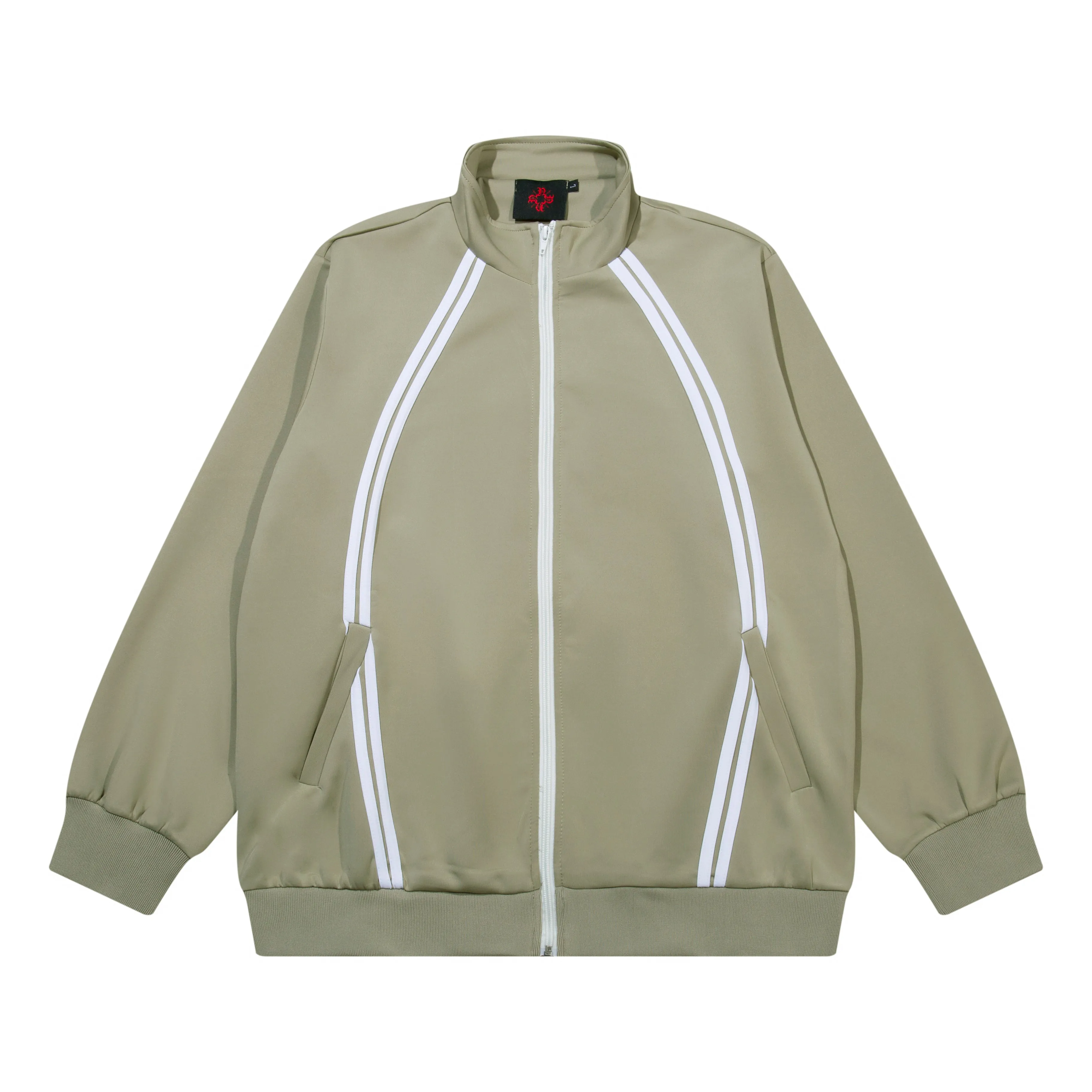 Sports Icon Tracksuit Jacket Beige