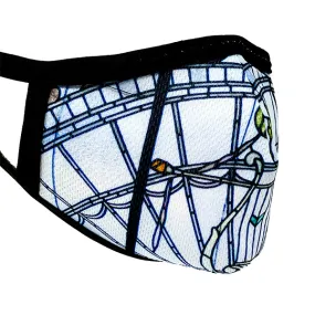 Stained-Glass Cotton Face Mask | Architectural Designs