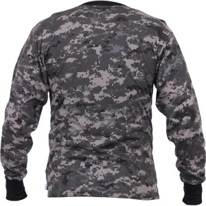 Subdued Urban Digital Camo - Military Long Sleeve T-Shirt