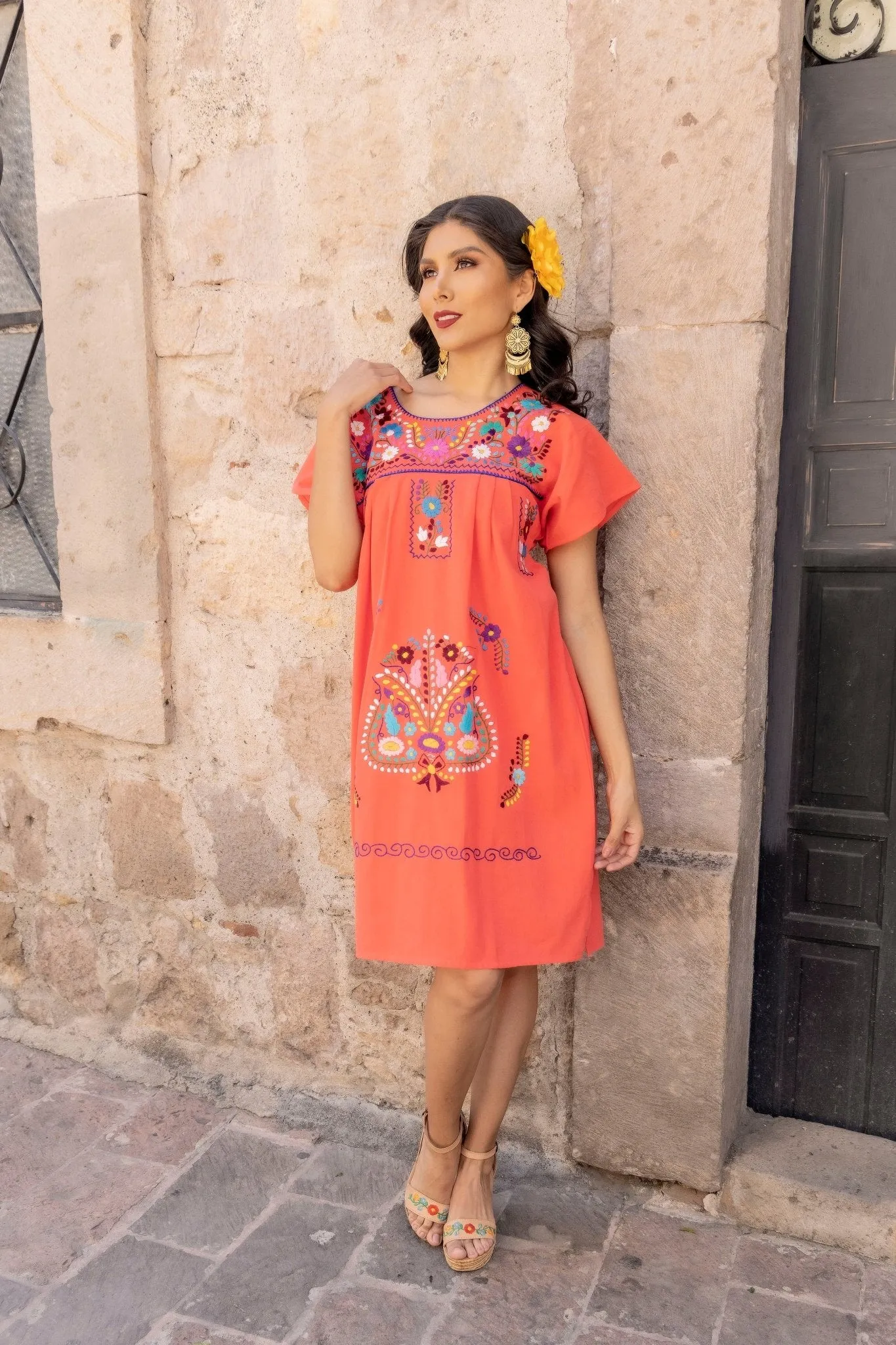 Tehuacan Fino Corto Dress