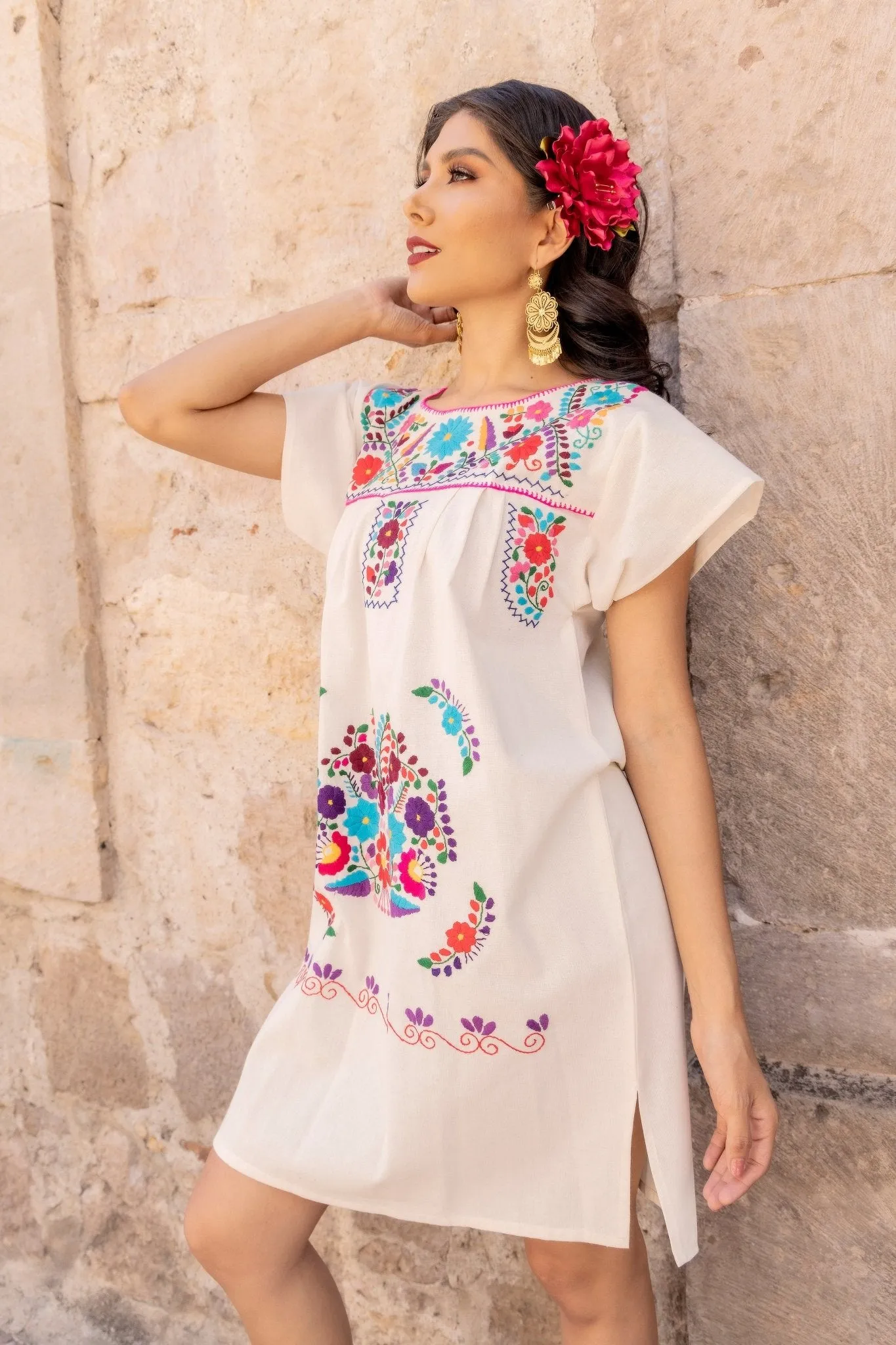 Tehuacan Fino Corto Dress