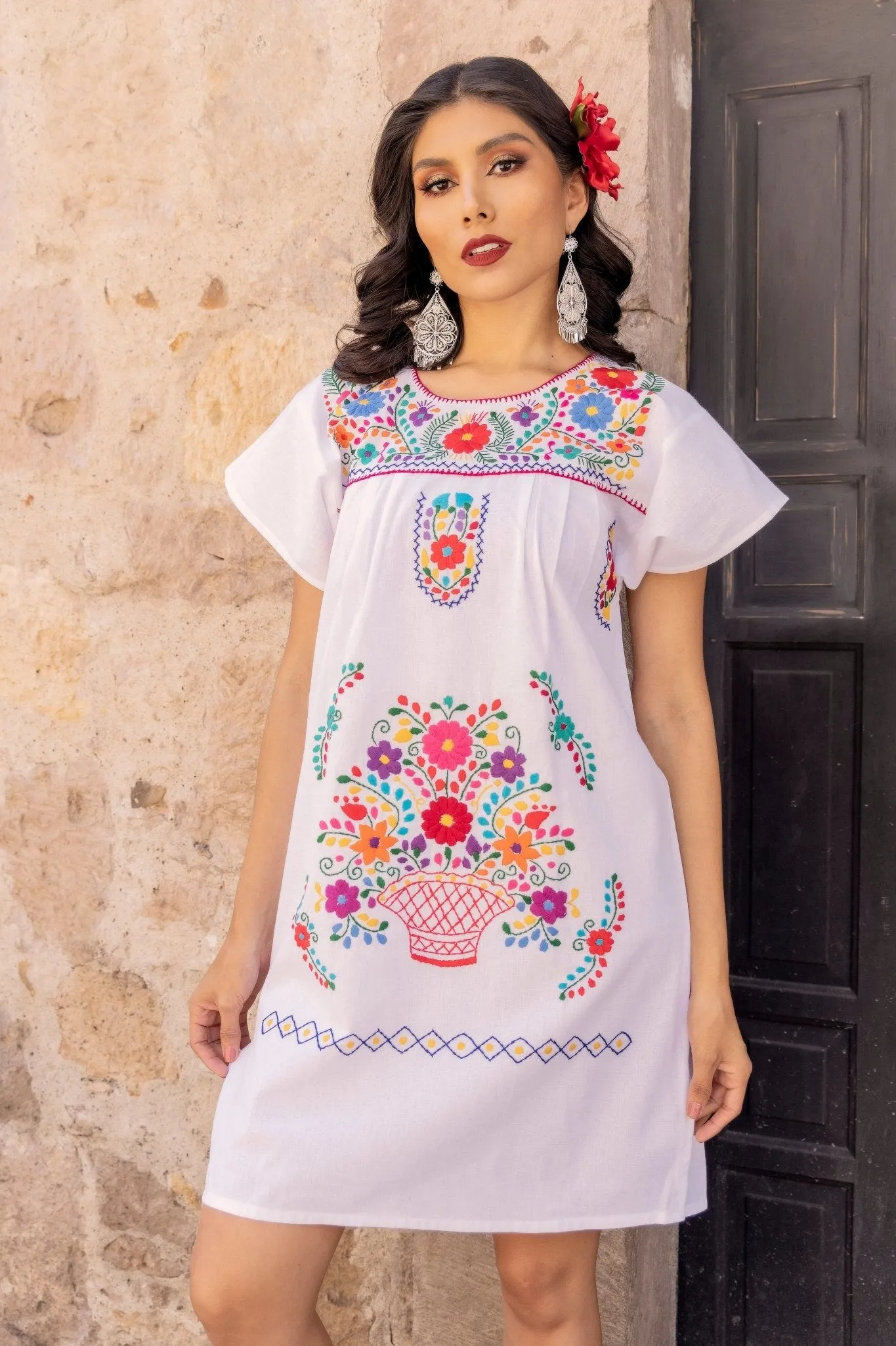 Tehuacan Fino Corto Dress