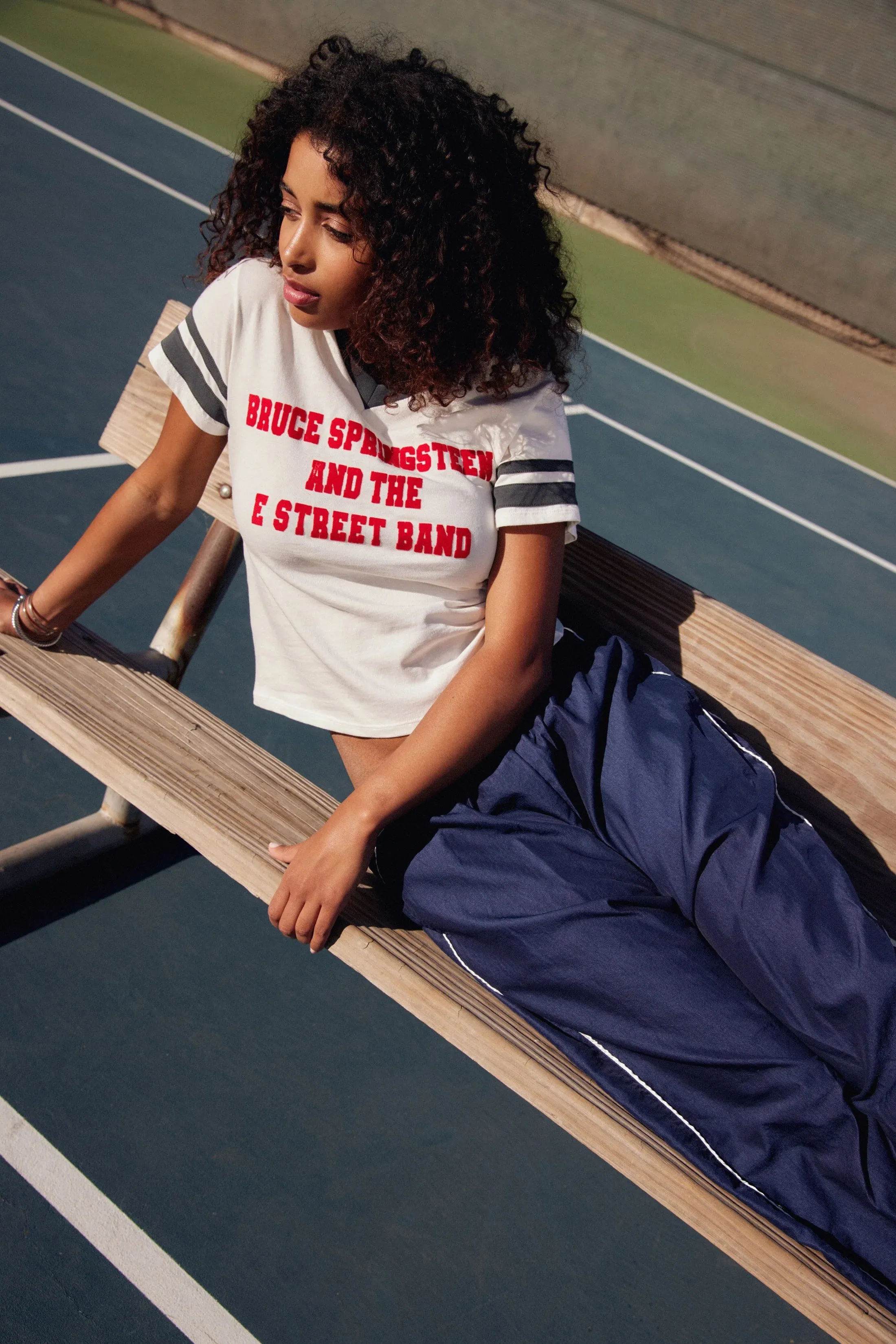 The Bruce Springsteen And The E Street Band Sporty Tee by Daydreamer