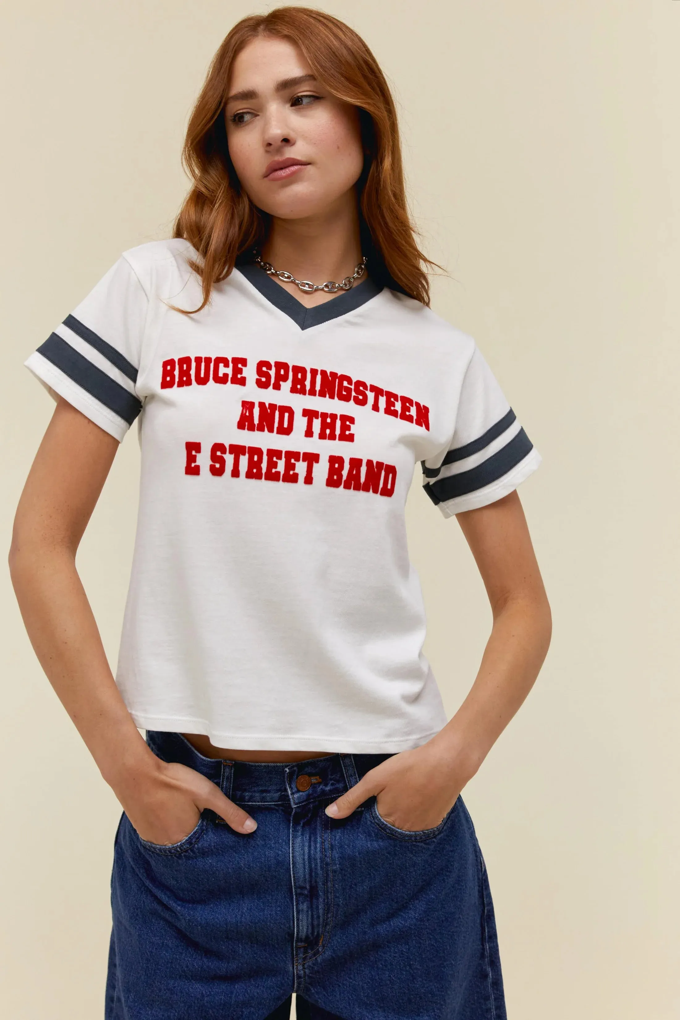 The Bruce Springsteen And The E Street Band Sporty Tee by Daydreamer