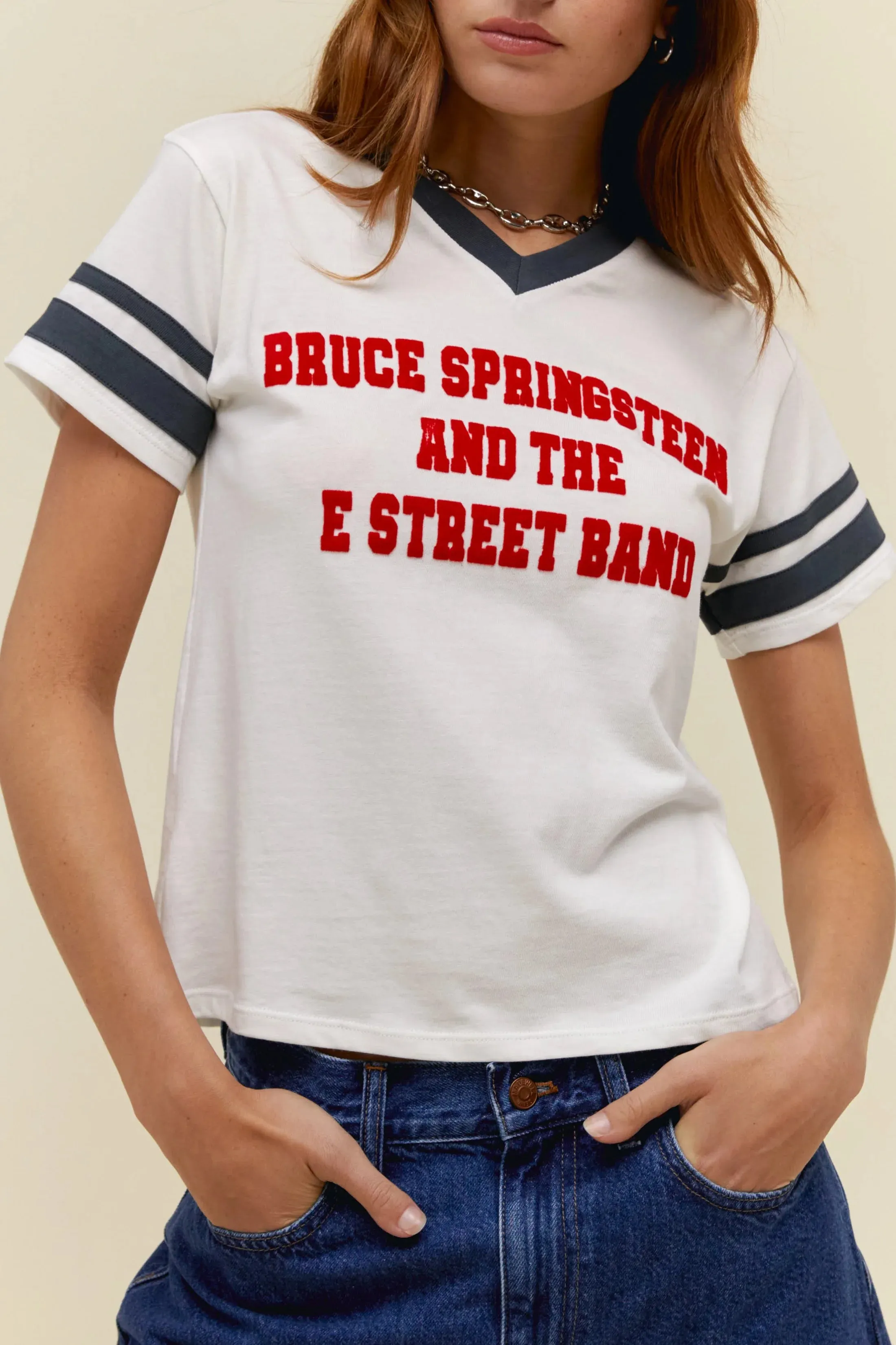 The Bruce Springsteen And The E Street Band Sporty Tee by Daydreamer