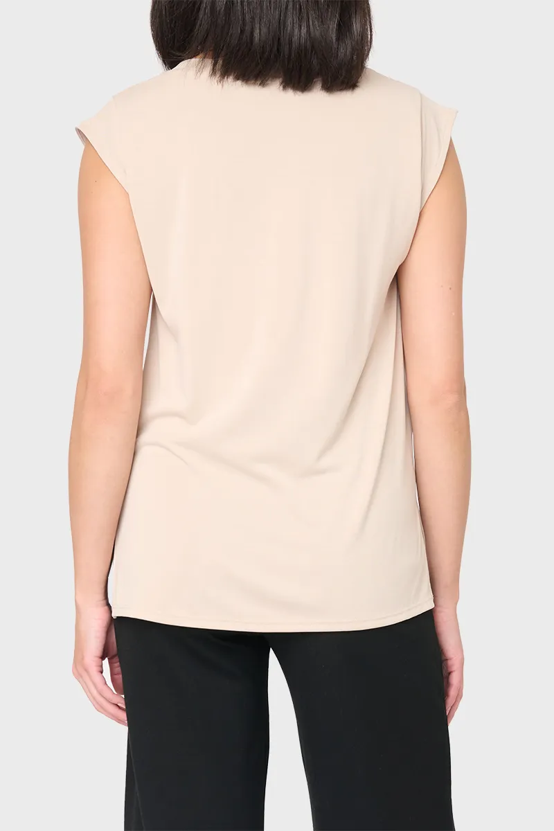 The Favorite Luxe Essentials V-Neck Tee