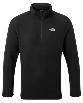 The North Face Men's 100 Glacier 1/4 Zip Fleece - Tnf Black