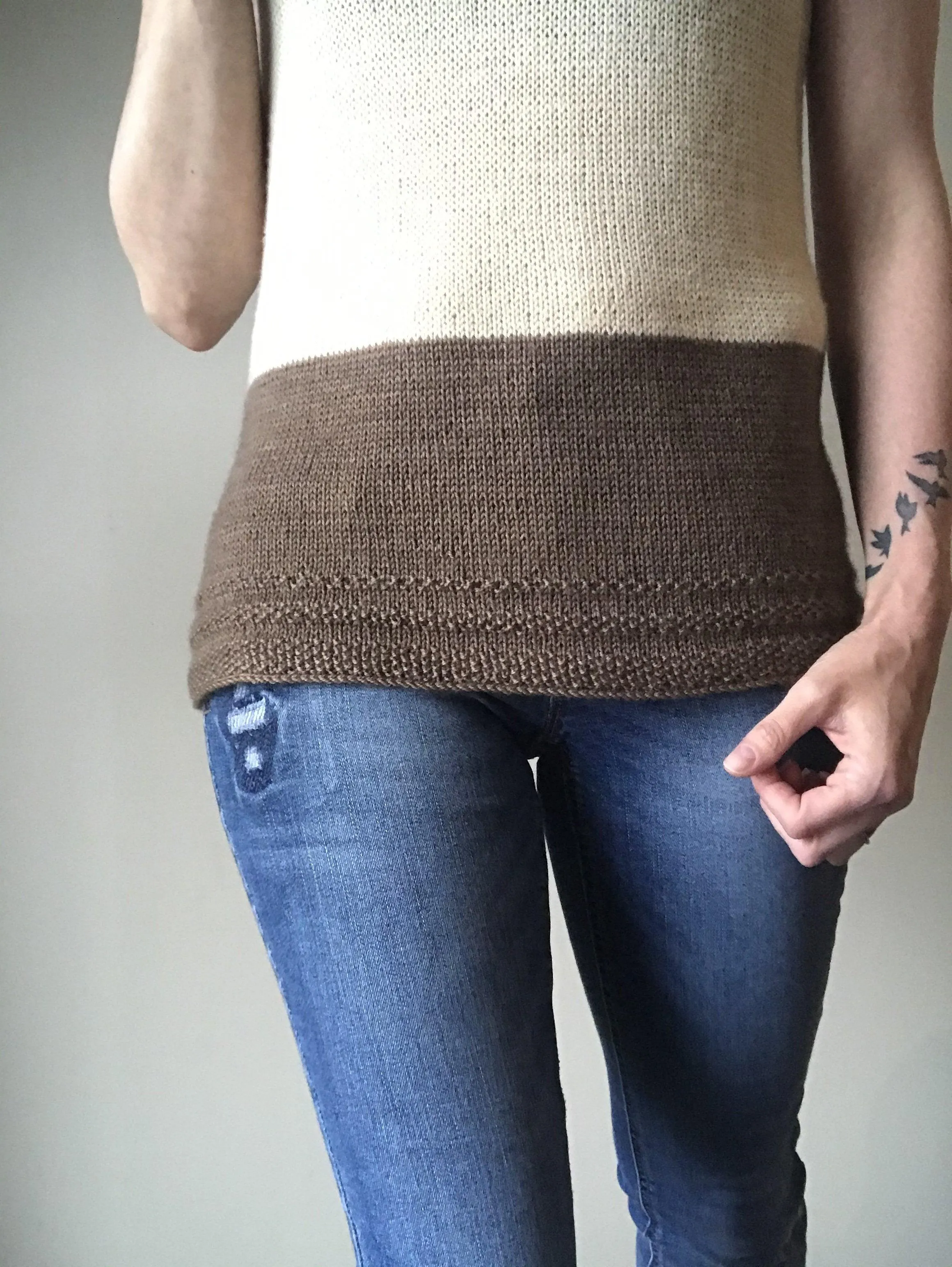 Timelines Tee | Free Knitting Pattern