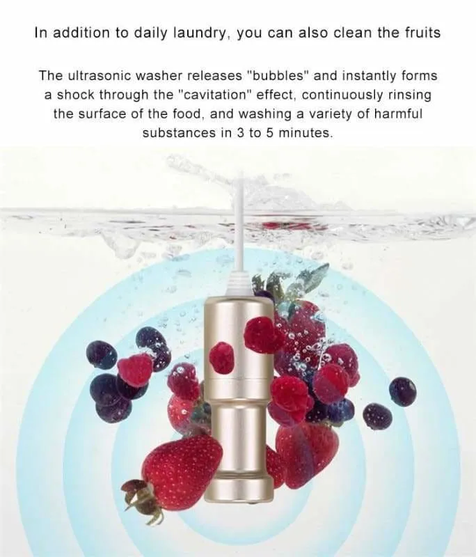 Ultrasonic Jewelry Laundry Pocket Cleaner