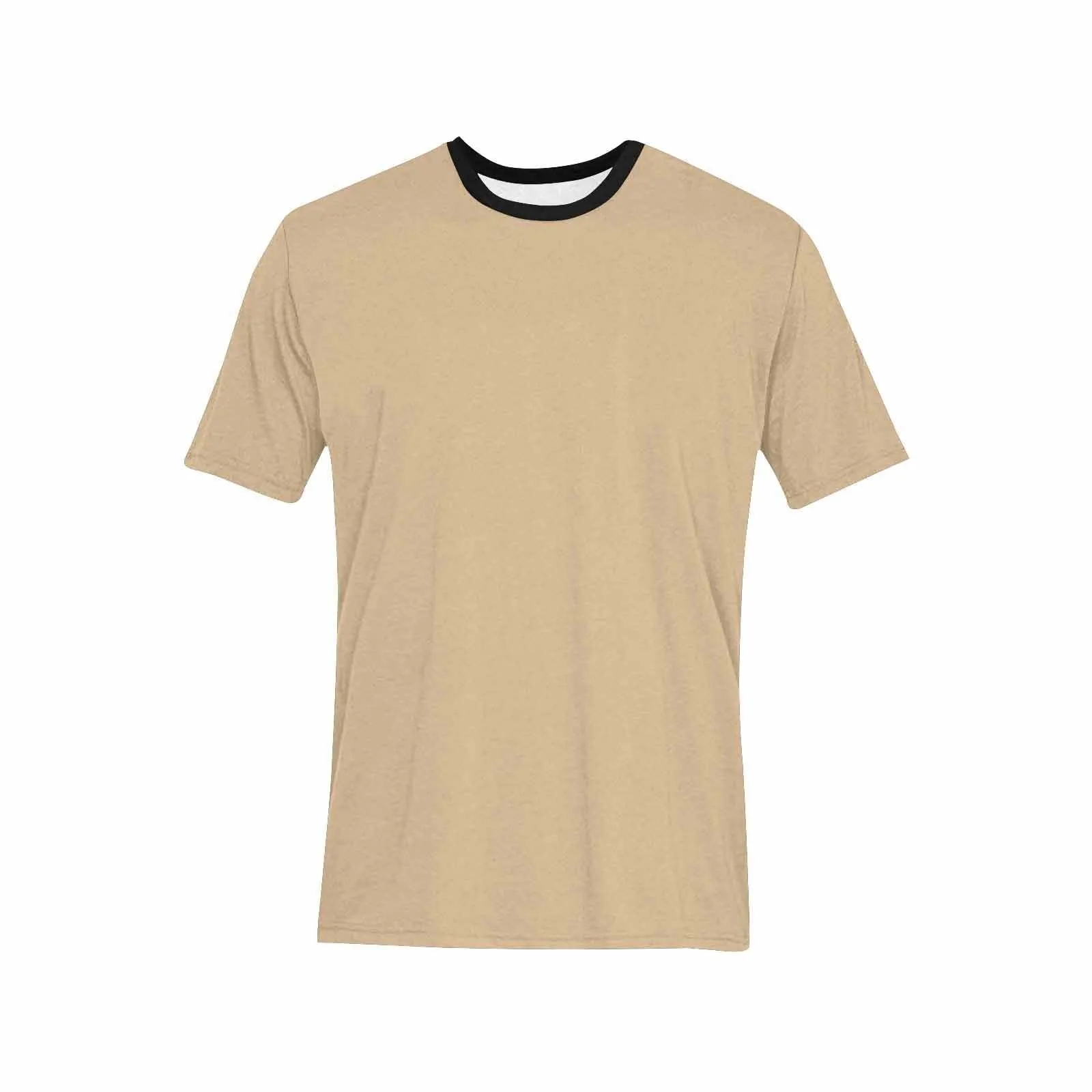 Uniquely You Mens T-Shirt /  Tan Brown     - Short Sleeve Casual Shirt