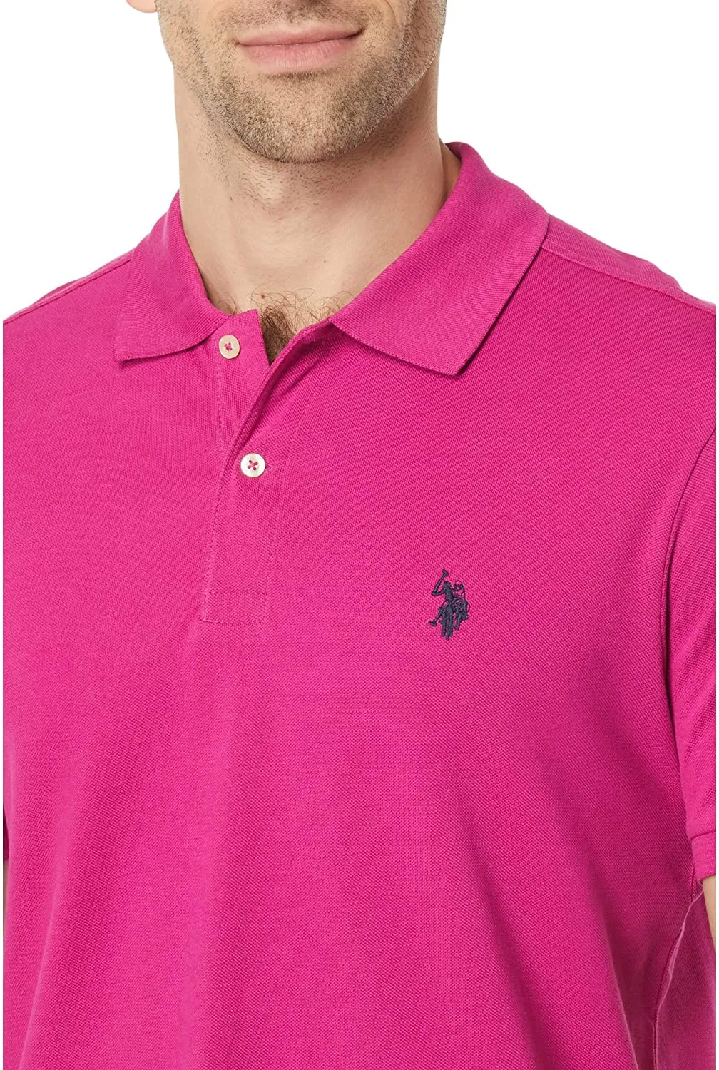 U.S. Polo Assn. Men's Classic Small Pony Solid Polo Shirt