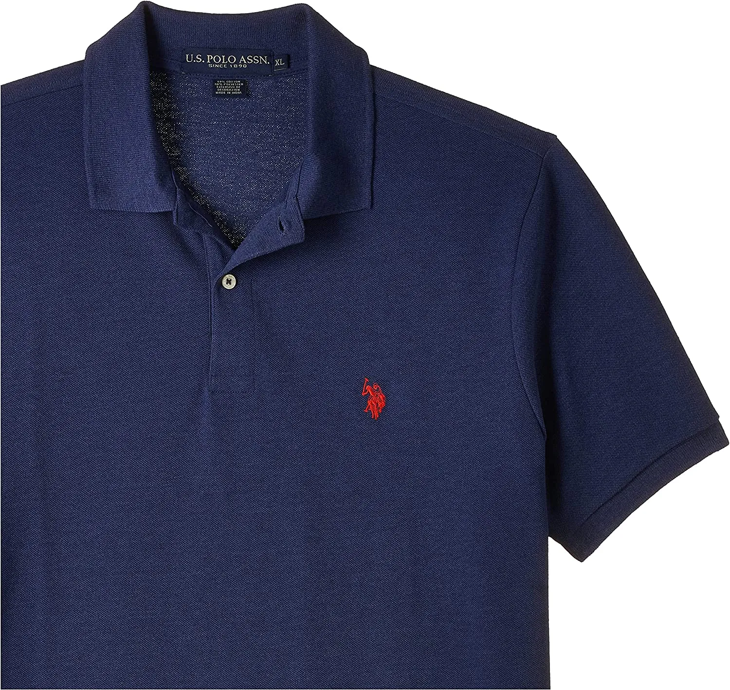 U.S. Polo Assn. Men's Classic Small Pony Solid Polo Shirt