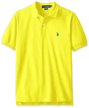 U.S. Polo Assn. Men's Classic Small Pony Solid Polo Shirt