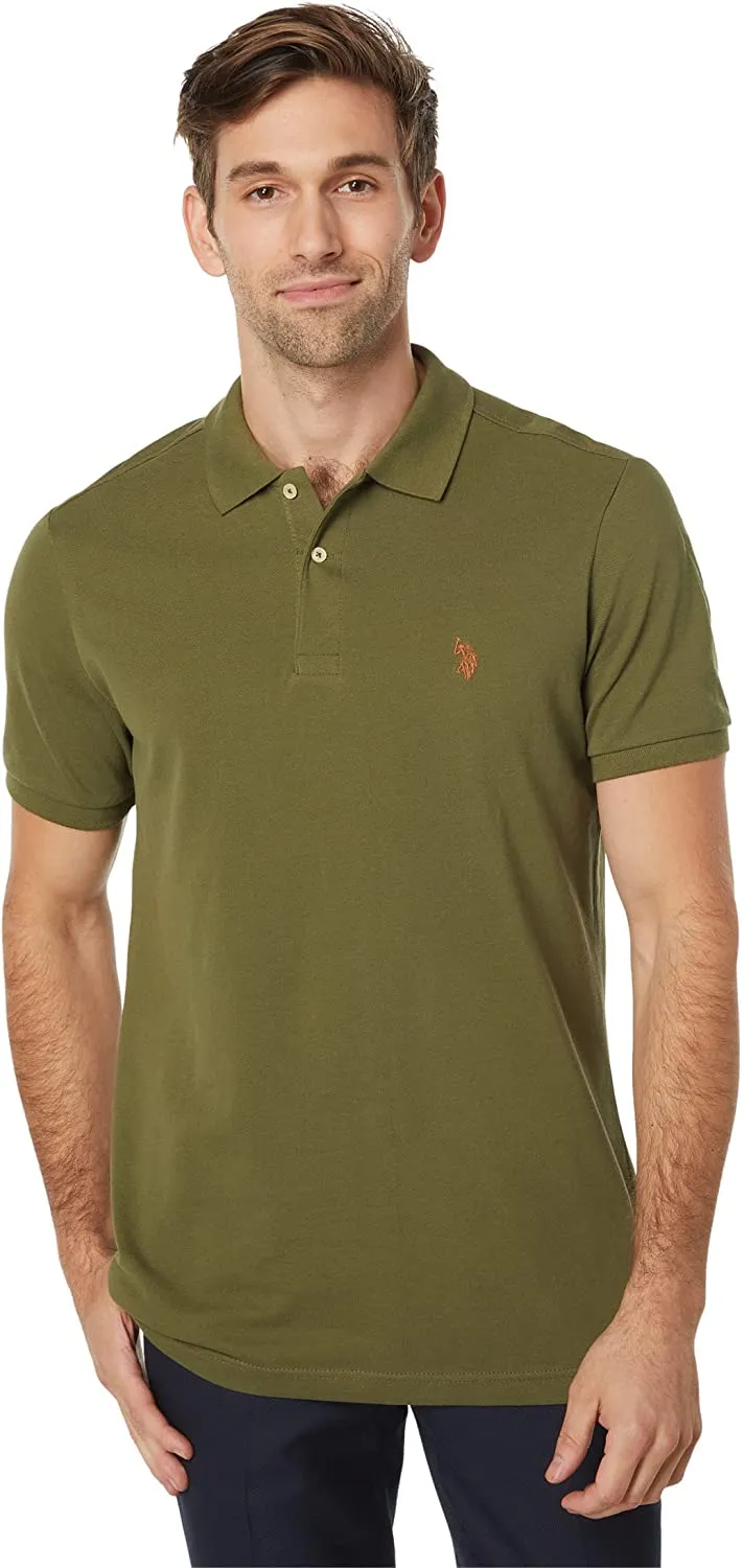 U.S. Polo Assn. Men's Classic Small Pony Solid Polo Shirt