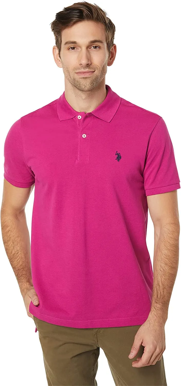 U.S. Polo Assn. Men's Classic Small Pony Solid Polo Shirt