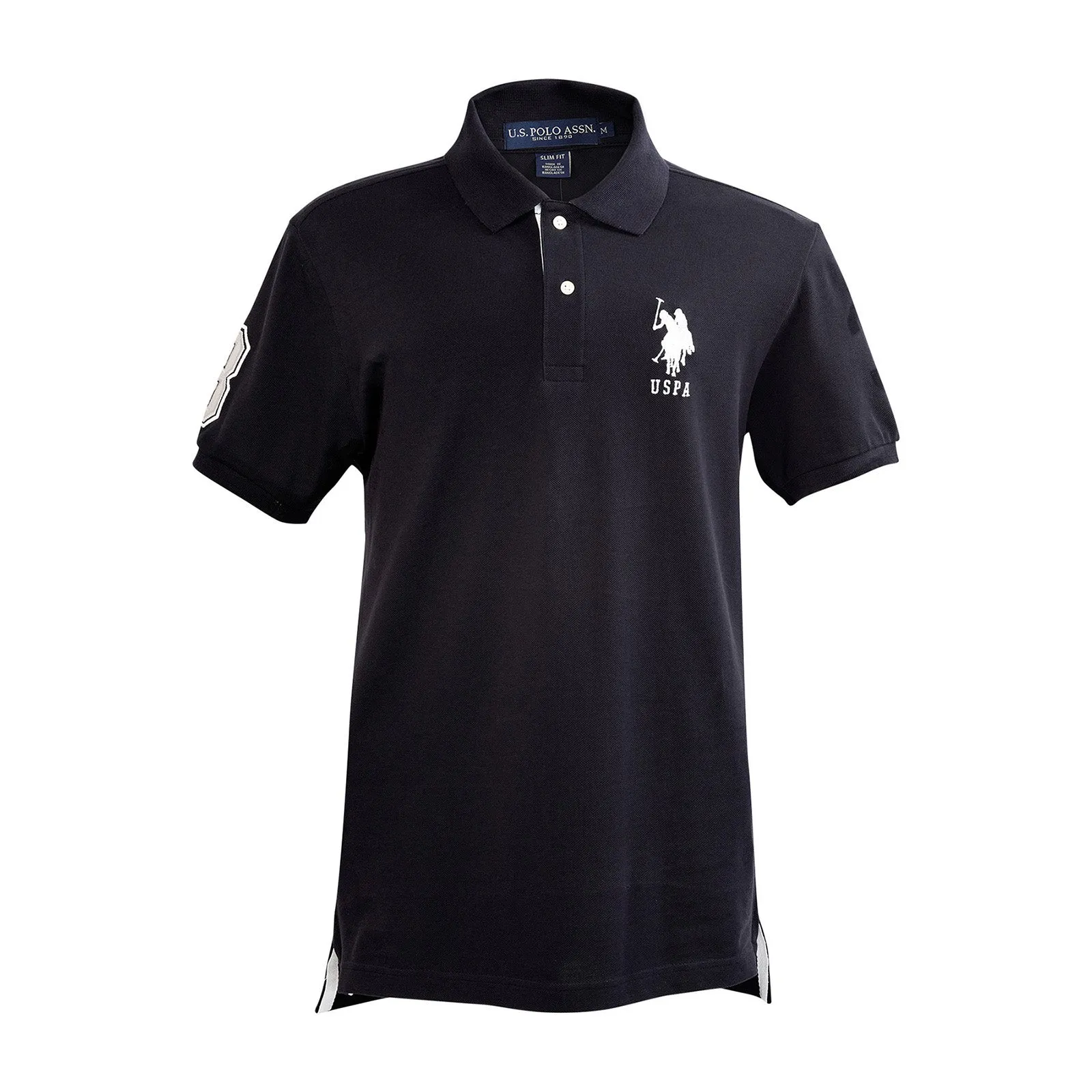 U.S. Polo Assn. Men's Short Sleeve Polo Shirt with Applique