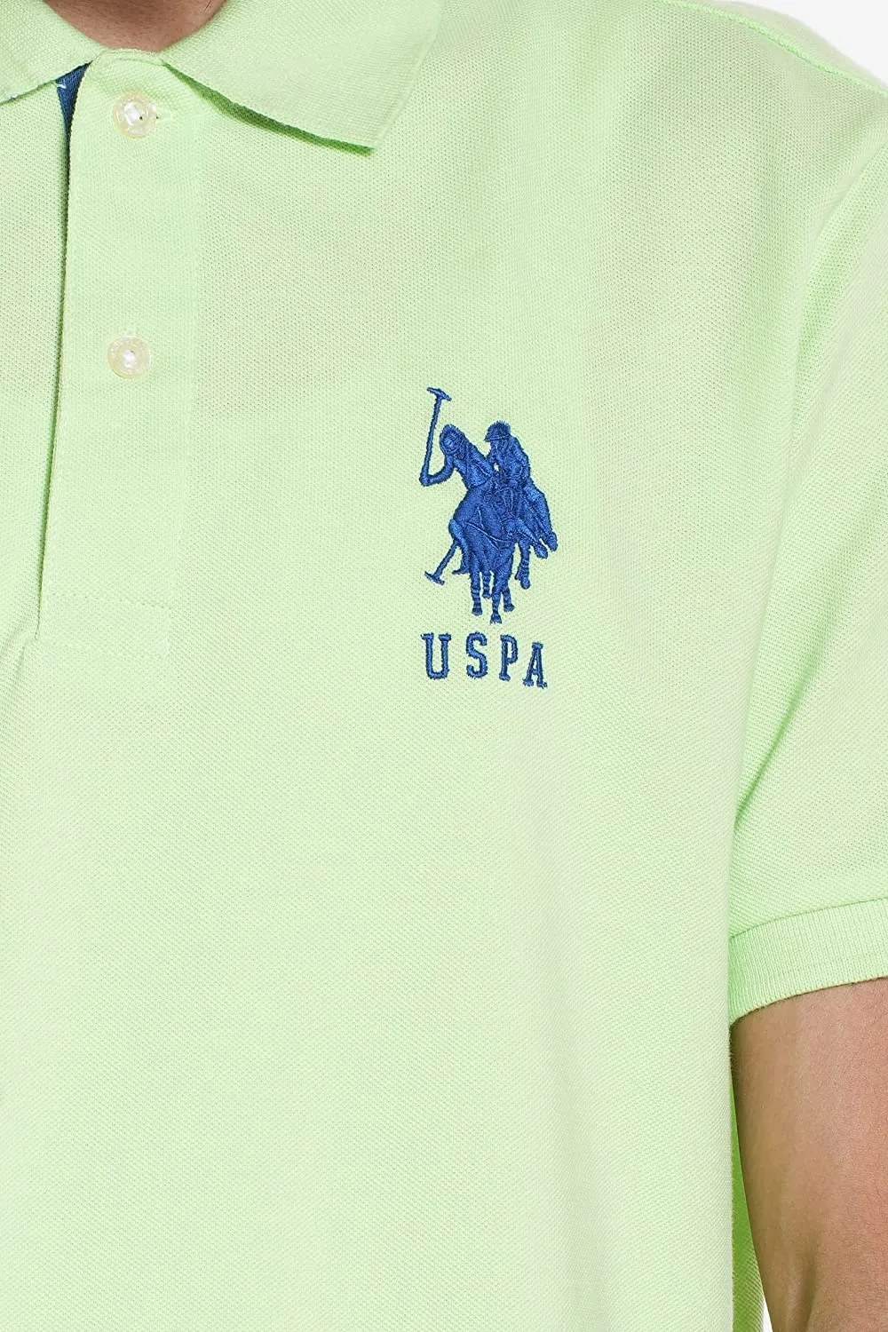 U.S. Polo Assn. Men's Slim Fit Pique Mesh Polo Shirt