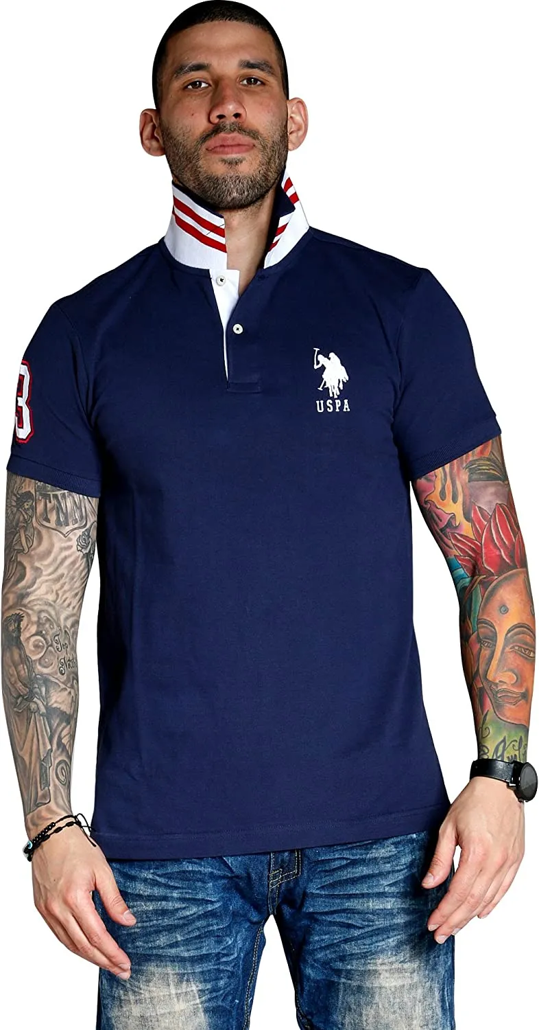 U.S. Polo Assn. Men's Slim Fit Pique Mesh Polo Shirt