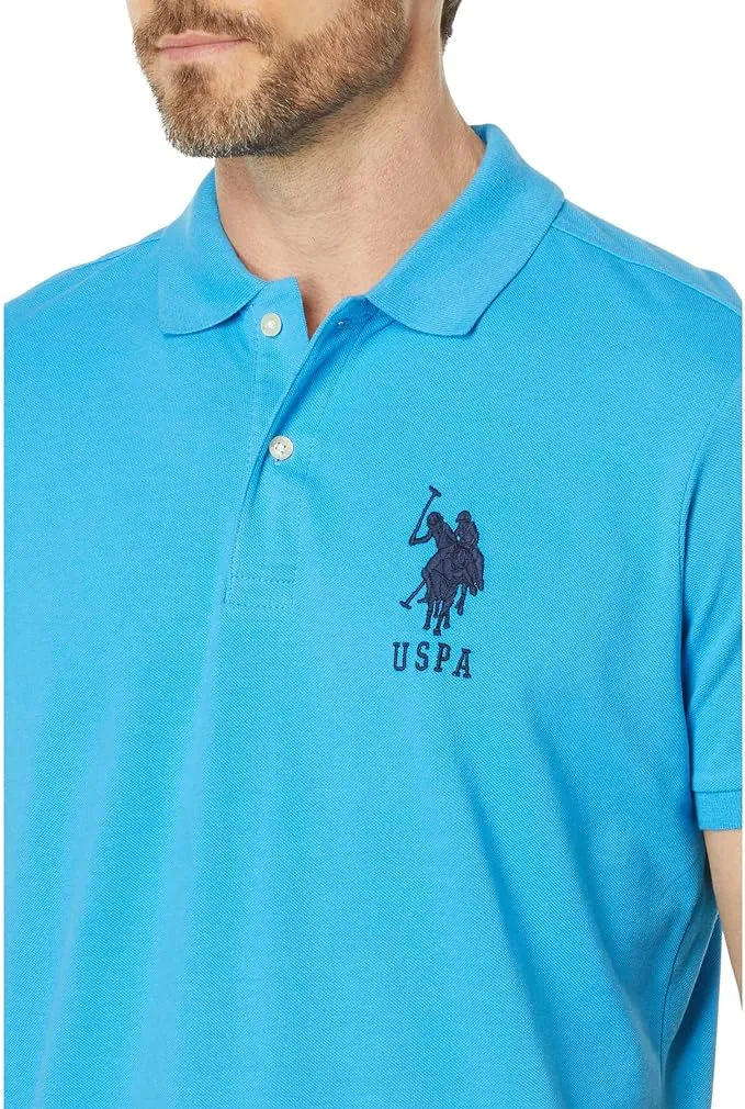 U.S. Polo Assn. Men's Solid Pique Polo Shirt