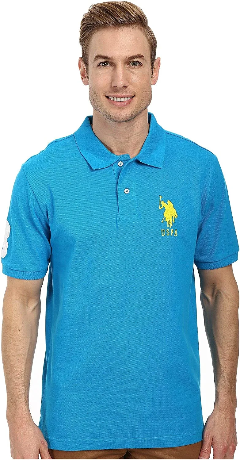 U.S. Polo Assn. Men's Solid Pique Polo Shirt