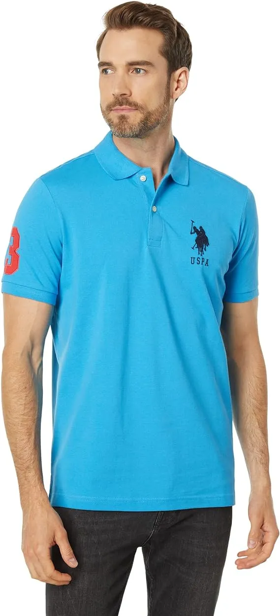 U.S. Polo Assn. Men's Solid Pique Polo Shirt