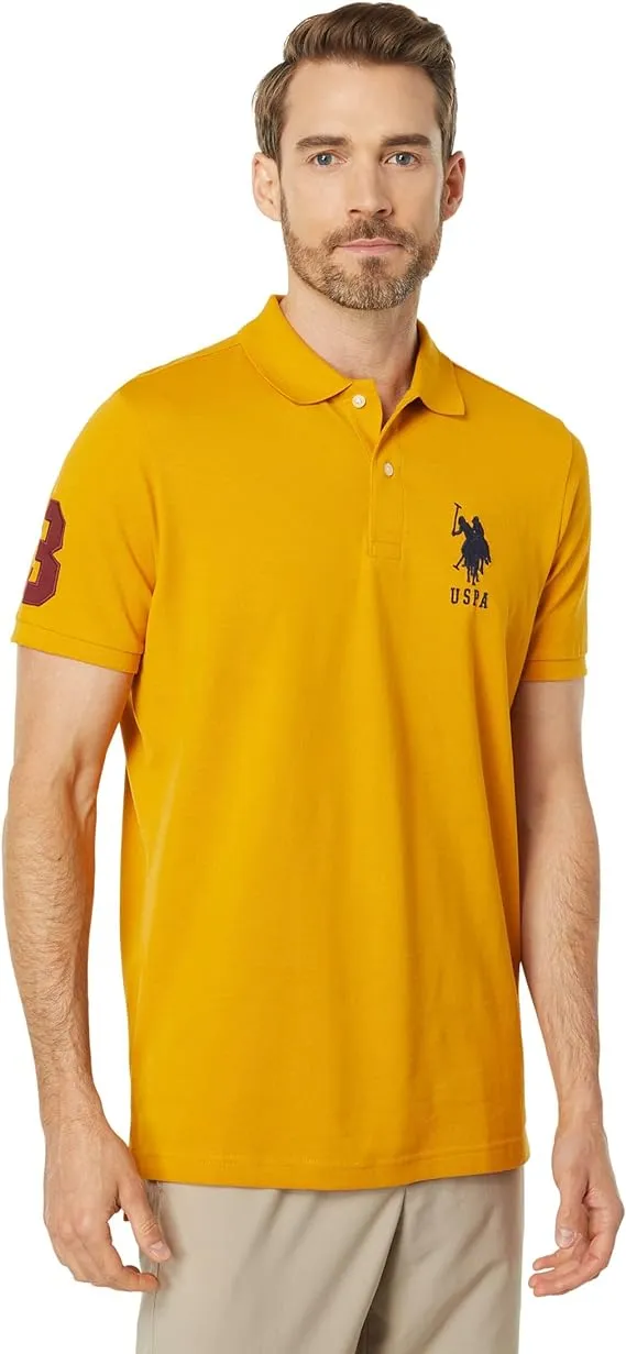 U.S. Polo Assn. Men's Solid Pique Polo Shirt