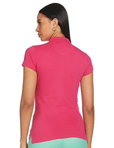 U.S. POLO ASSN. Women's Regular fit T-Shirt (UWTS1025_Sorbet X-Small Hs)