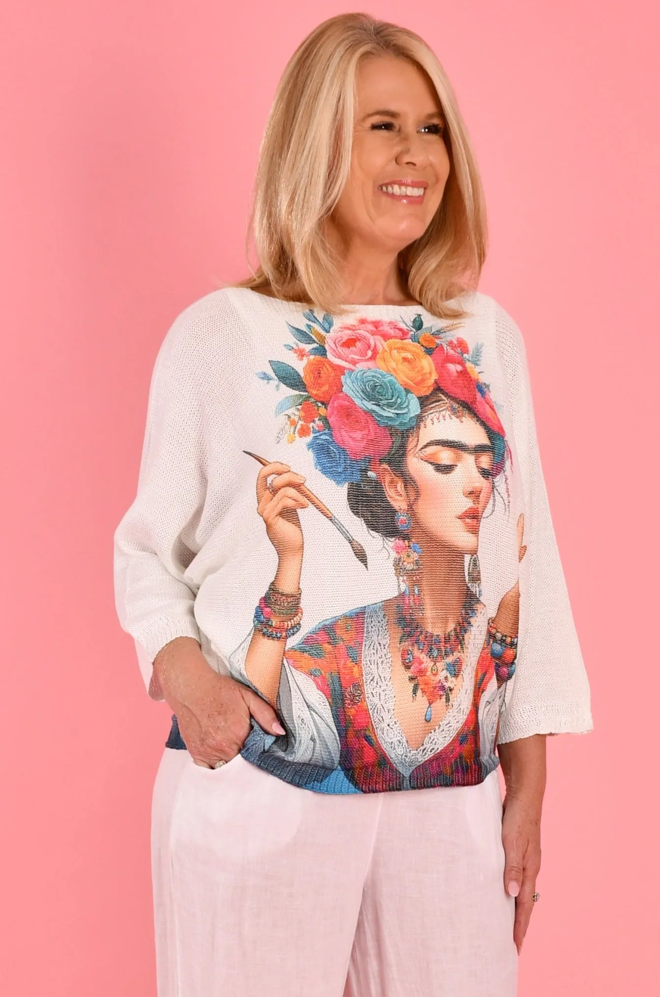 VLST050 (9083) - KNIT TOP - ARTIST FRIDA