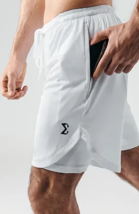 White Maverik Basic Short