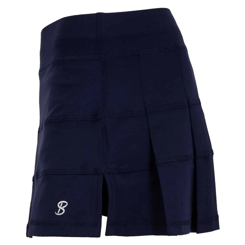 Women's UV Colors 13 Inch Tennis Skort Navy