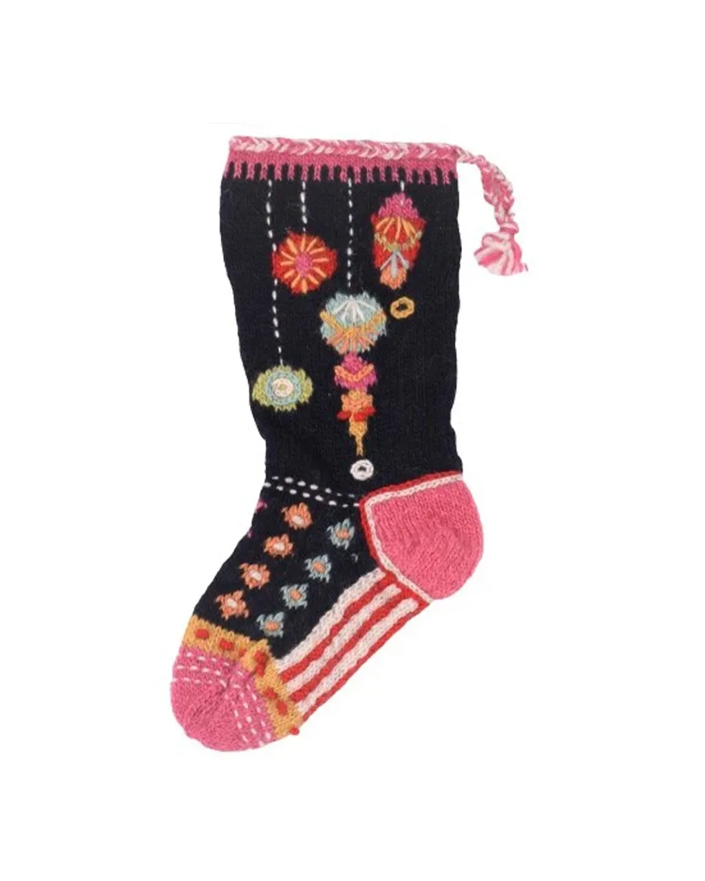 Wool Knit Stocking - Ornaments